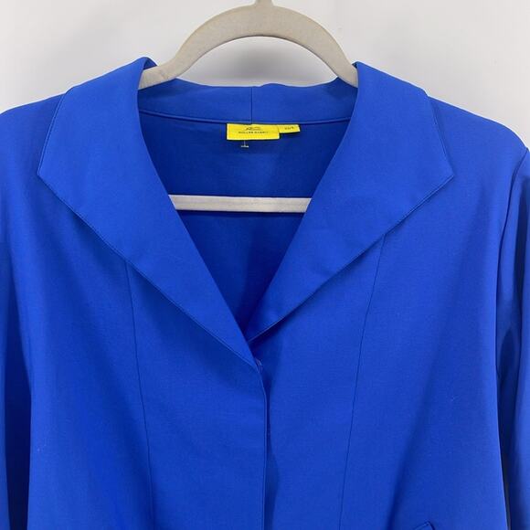 Roberta Roller Rabbit Jazz 3/4 sleeve unlined unstructured swing blazer sz XS/S - Picture 2 of 6